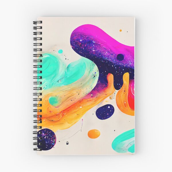 Item preview, Modern Contemporary Abstract Watercolor Colorful Multicolored Cosmic Splash Galaxy  designed and sold by PaintLabs.