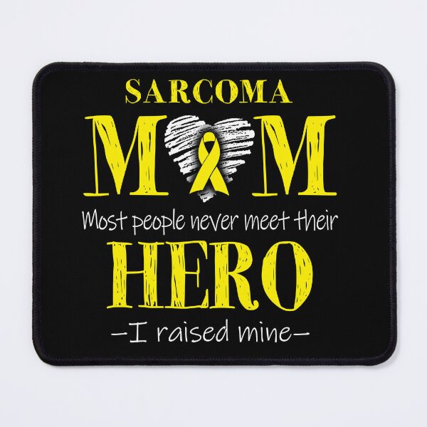 Item preview, Proud Sarcoma Mom HERO I Raised Mine designed and sold by Mnrshirley.