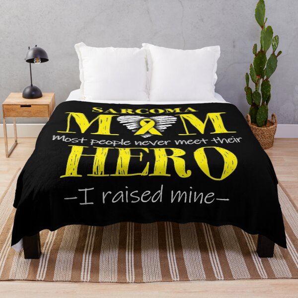 Item preview, Proud Sarcoma Mom HERO I Raised Mine designed and sold by Mnrshirley.