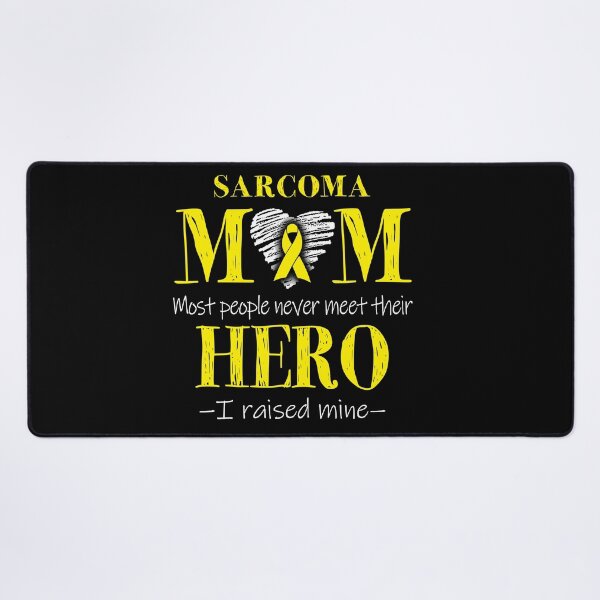 Item preview, Proud Sarcoma Mom HERO I Raised Mine designed and sold by Mnrshirley.