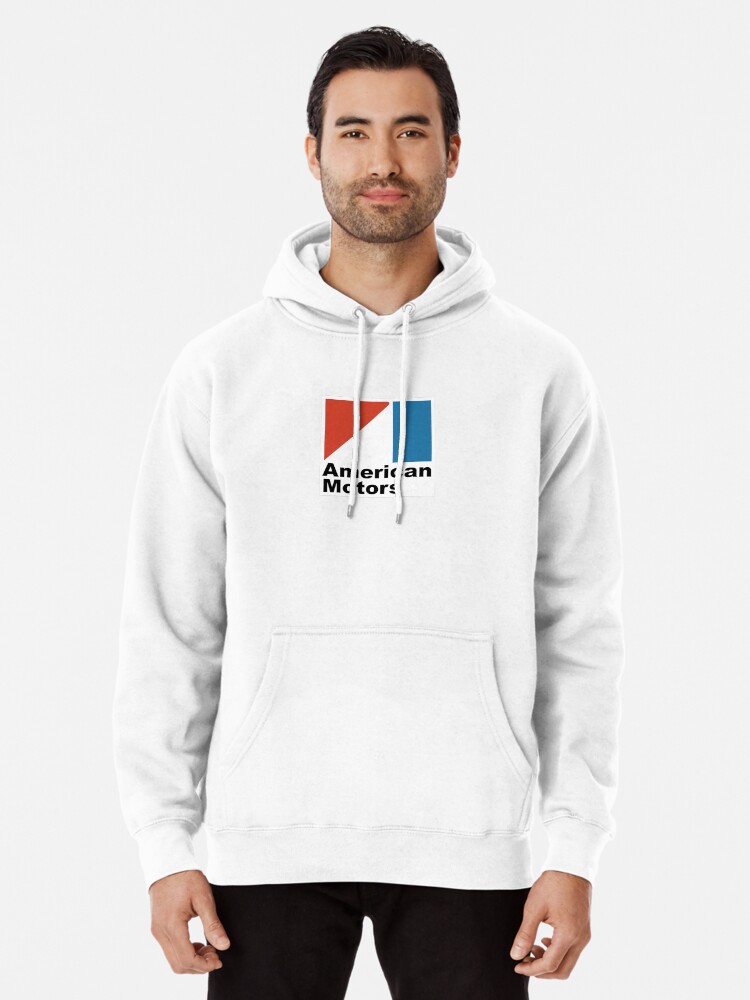 Vintage AMC American Motors Red, White, and Blue Pullover Hoodie Vintage AMC American Motors Red, White, and Blue Pullover Hoodie