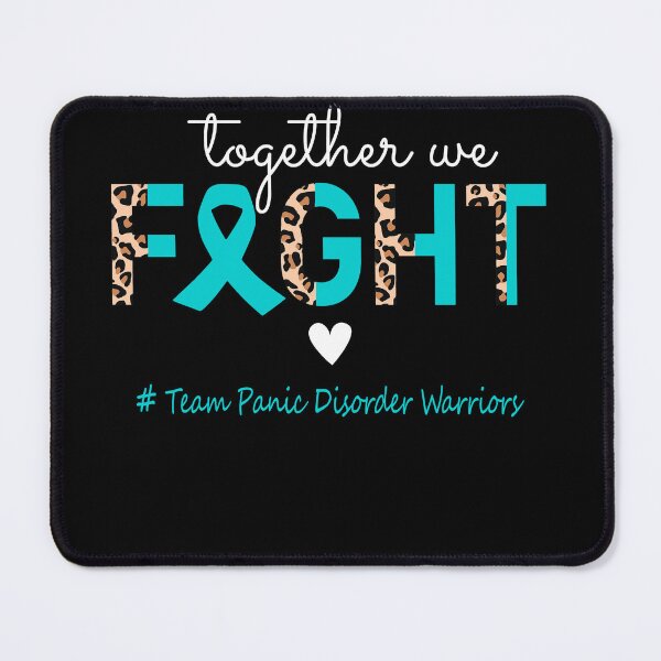 Item preview, Panic Disorder Awareness Together We Fight Team Panic Disorder Warriors designed and sold by whlrcheryl.