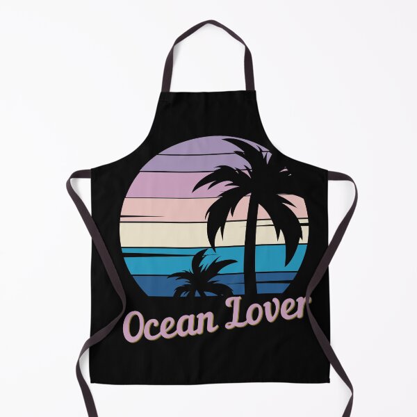Item preview, Ocean Lover - Vintage Tropical Sunset, Feeling Fantastic, The Summer Vibes, Summer Vacation designed and sold by Sun Sand & Sea Art.
