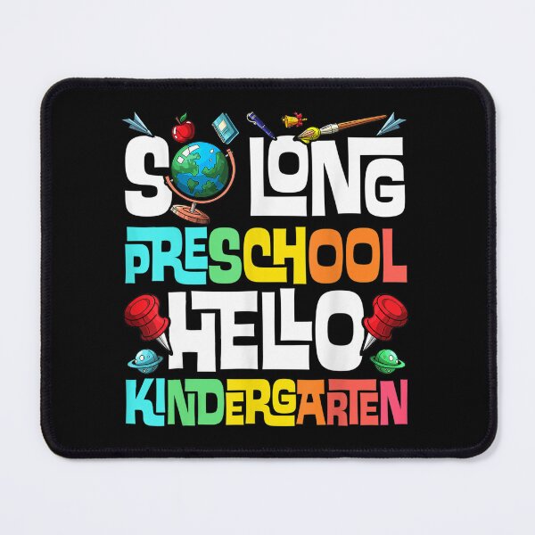 Item preview, So Long Preschool Hello Kindergarten Pre-K graduation designed and sold by hoangminhSHOP.