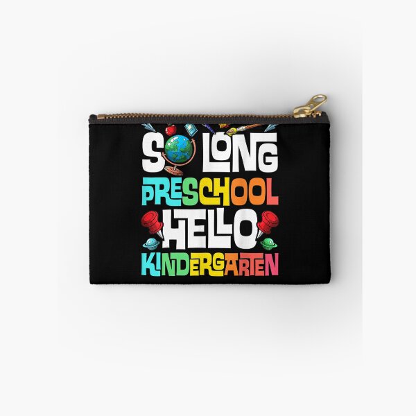 Item preview, So Long Preschool Hello Kindergarten Pre-K graduation designed and sold by hoangminhSHOP.