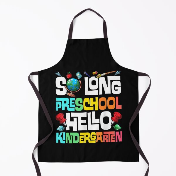 Item preview, So Long Preschool Hello Kindergarten Pre-K graduation designed and sold by hoangminhSHOP.