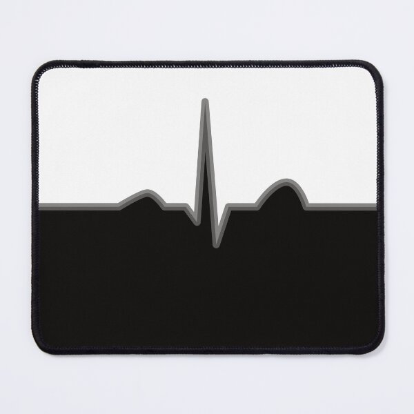 Item preview, Normal Sinus Rhythm - Black and Gray designed and sold by Artsy-Chemist.