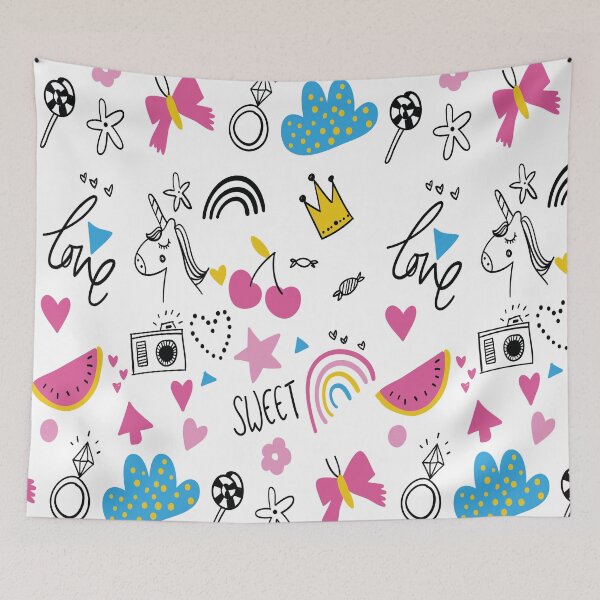 Item preview, kids fun party pattern for kids, boys, girls, kids, preschoolers, toddlers, babies designed and sold by CHOOSEYOURS SHOP.