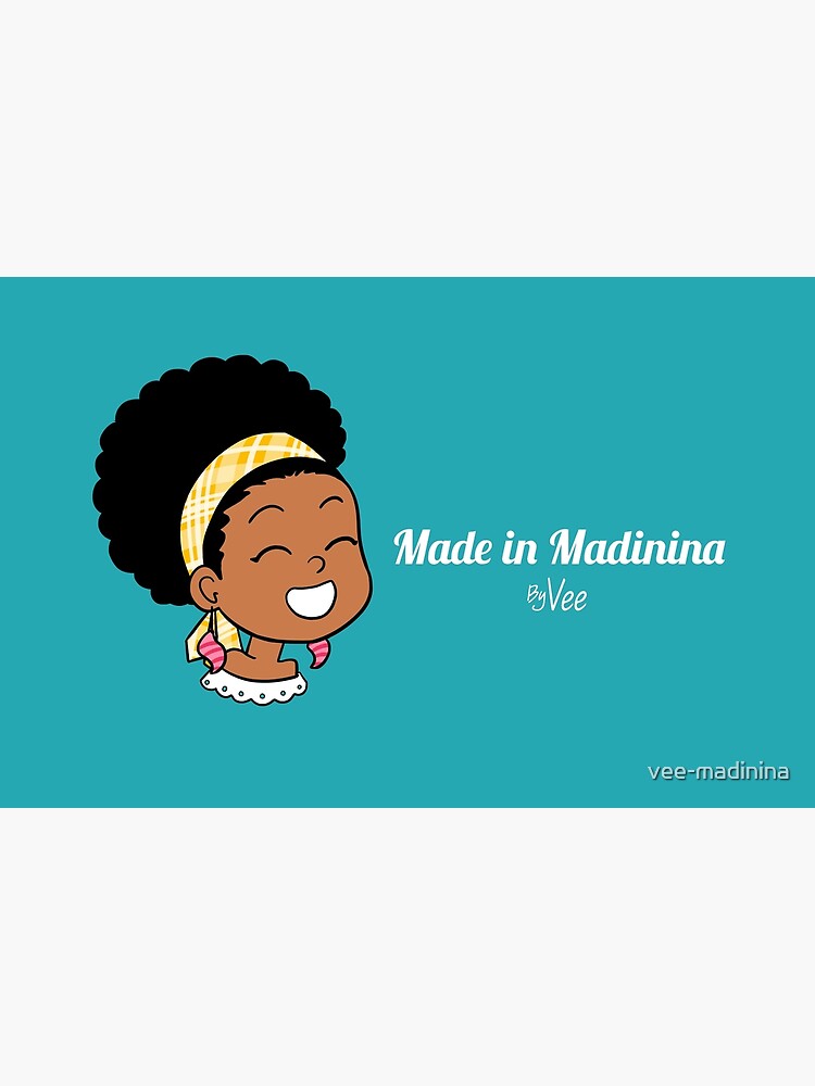 Aperçu 2 sur 2. Skin adhésive d'ordinateur avec l'œuvre Little Girl from Martinique créée et vendue par vee-madinina.