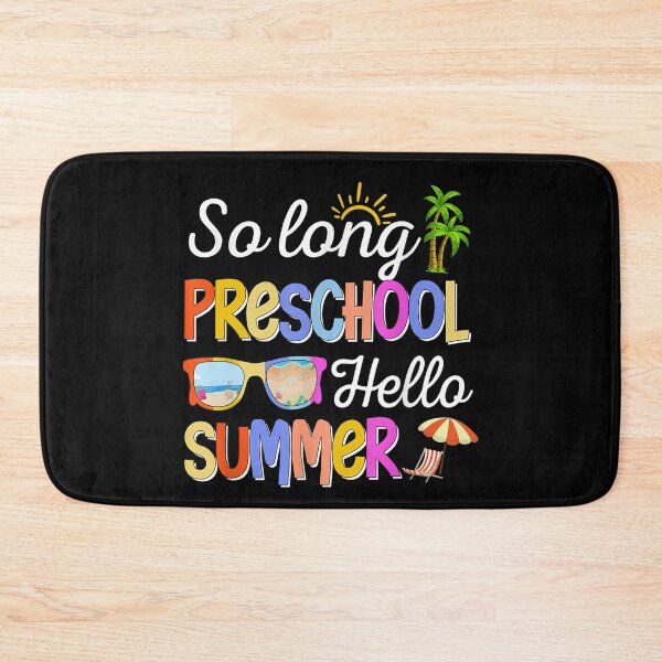 Item preview, So Long Preschool Hello Summer Teacher Student Pre-K Kids designed and sold by hoangminhSHOP.