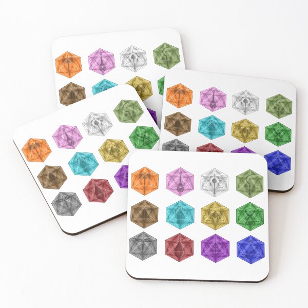 Item preview, DnD Class D20s designed and sold by DrewzicIllus.