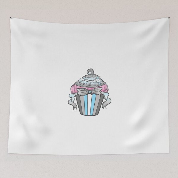 Item preview, Demi Boy Pride Cupcake! designed and sold by Lxsketch.