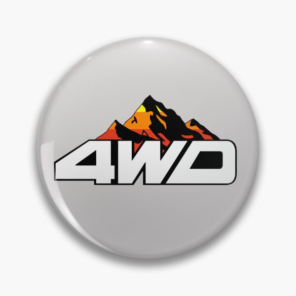 Artikelvorschau, 4WD [Retro] Mountain mit Streifen entworfen und verkauft von ThirtyFiveInch.