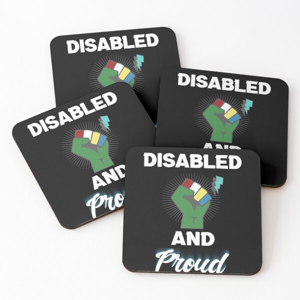 Item preview, Disabled and Proud designed and sold by MrJArts.