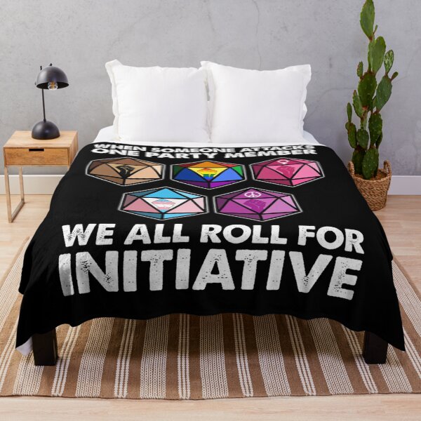 Item preview, When someone attacks one party member we roll for initiative designed and sold by hoangminhSHOP.