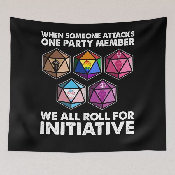 Item preview, When someone attacks one party member we roll for initiative designed and sold by hoangminhSHOP.