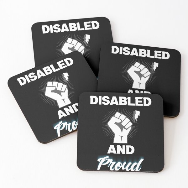Item preview, Disabled and Proud designed and sold by MrJArts.