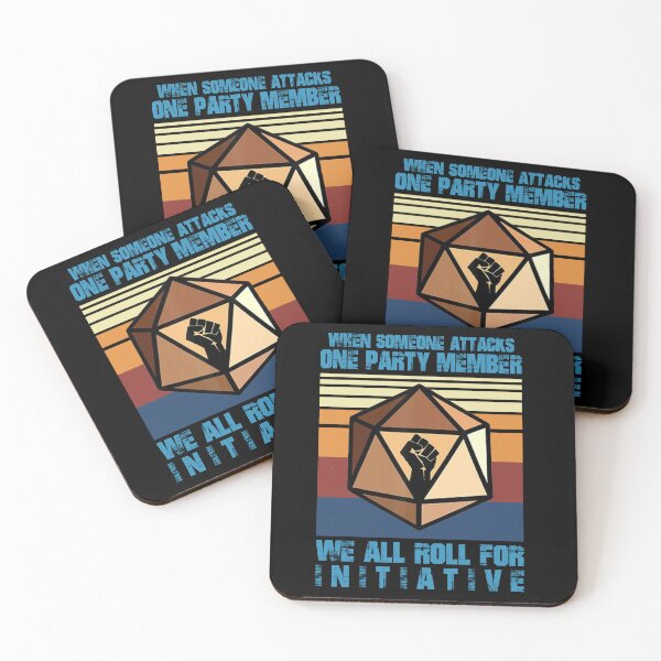 Item preview, When Someone Attacks One Party Member We Roll For Initiative designed and sold by hoangminhSHOP.