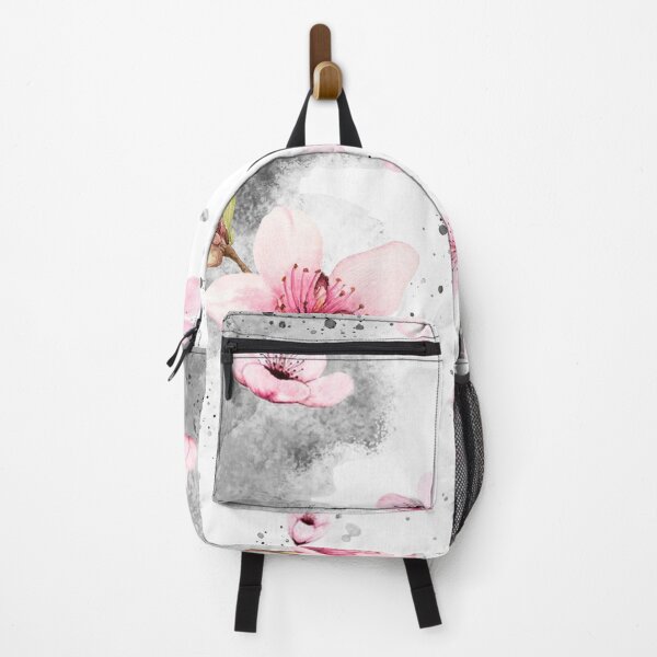 Item preview, Cherry Blossom Splash Flowers Gray designed and sold by Tonia Henry.