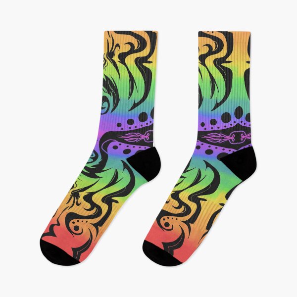 Item preview, Mirrored rainbow black design designed and sold by Bailey Swinney.