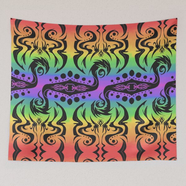 Item preview, Mirrored rainbow black design designed and sold by Bailey Swinney.