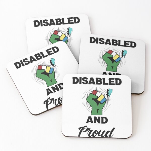 Item preview, Disabled and Proud designed and sold by MrJArts.