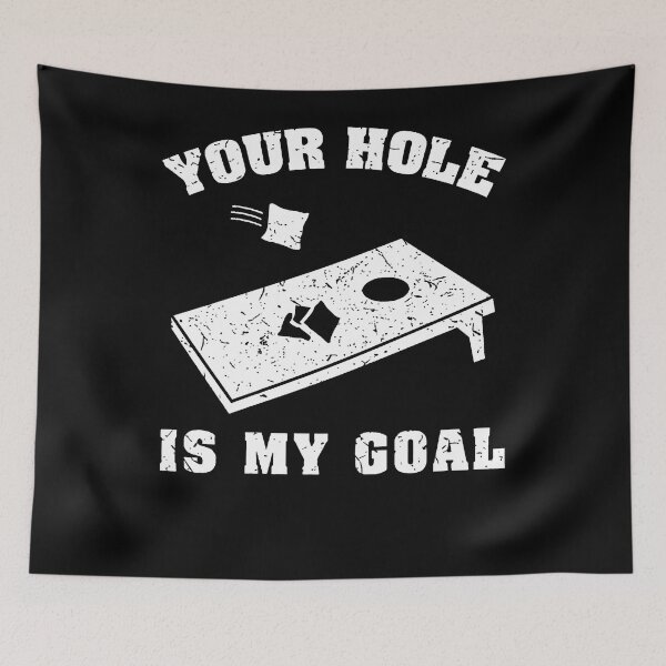 Item preview, Your Hole Is My Goal Cornhole Bean Bag Lover designed and sold by hoangminhSHOP.