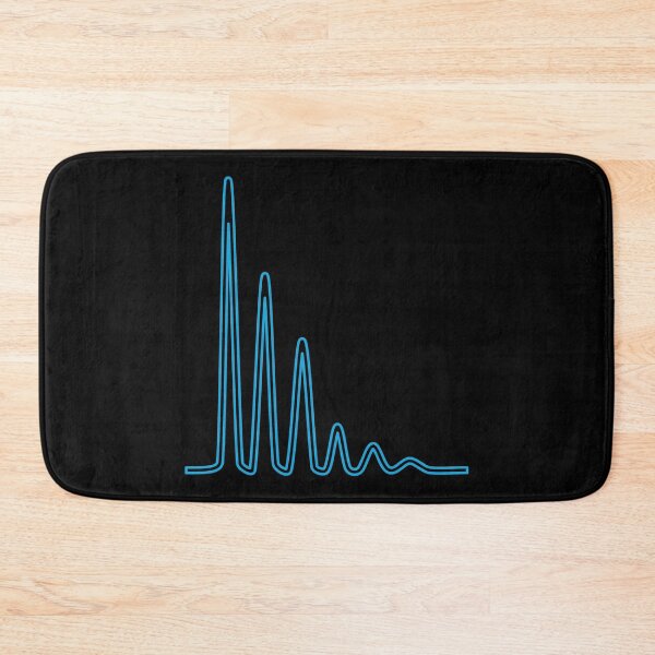 Item preview, Mass Peak Envelope - Blue on Dark Background designed and sold by Artsy-Chemist.