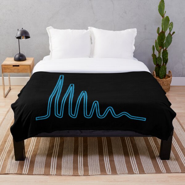 Item preview, Mass Peak Envelope - Blue on Dark Background designed and sold by Artsy-Chemist.