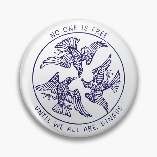 Item preview, No One Is Free Until We All Are, Dingus (dark) designed and sold by ootzie.