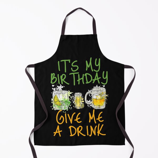 Item preview, It's My Birthday Give Me A Drink designed and sold by nwaja-art.