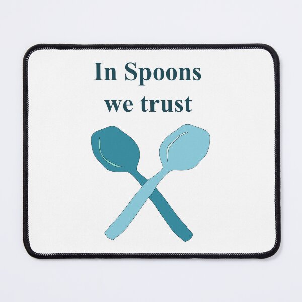 Item preview, In Spoons we trust designed and sold by Baron Von Leiftron's Quality Mind Mirrors.