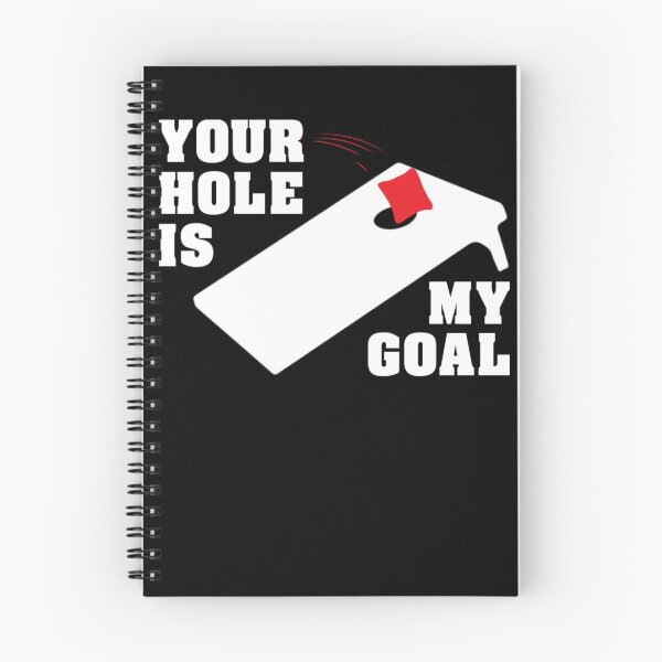 Item preview, Your Hole is My Goal Cornhole Funny Cornhole Bean Bag Lover designed and sold by hoangminhSHOP.
