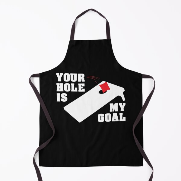 Item preview, Your Hole is My Goal Cornhole Funny Cornhole Bean Bag Lover designed and sold by hoangminhSHOP.