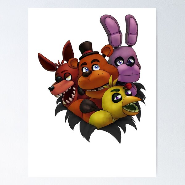 FrxzenLuke on X: FNaF 2 Celebrate Poster with the Classic