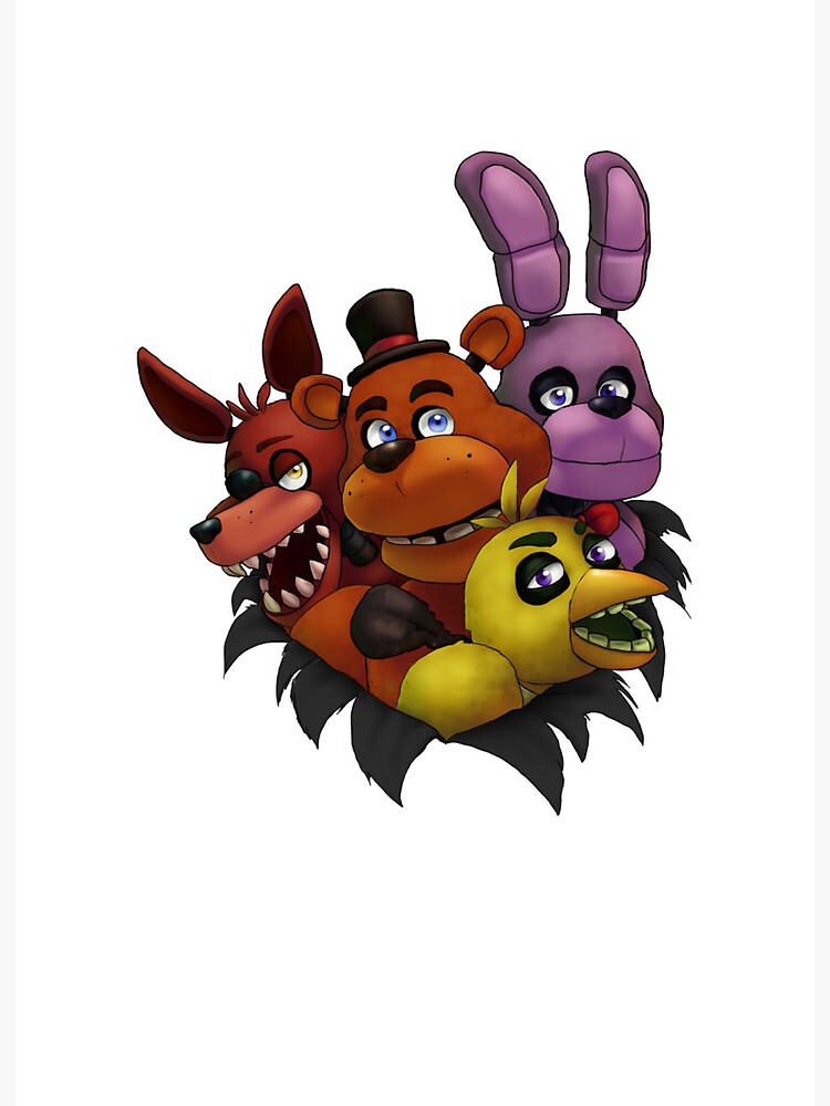 Foxy Fnaf  Art Board Print for Sale by JennifBryle