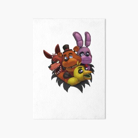 FNAF Funtime Chica 5x7in Art Print 