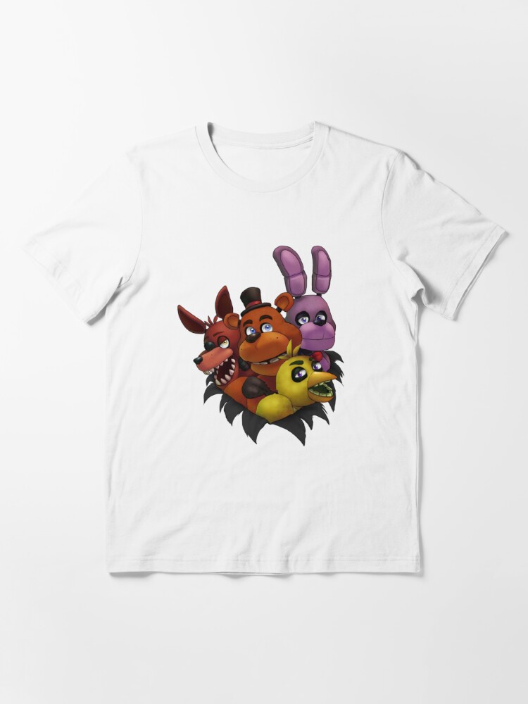 Five Nights At Freddys T-Shirt Comic Vintage FNAF Game