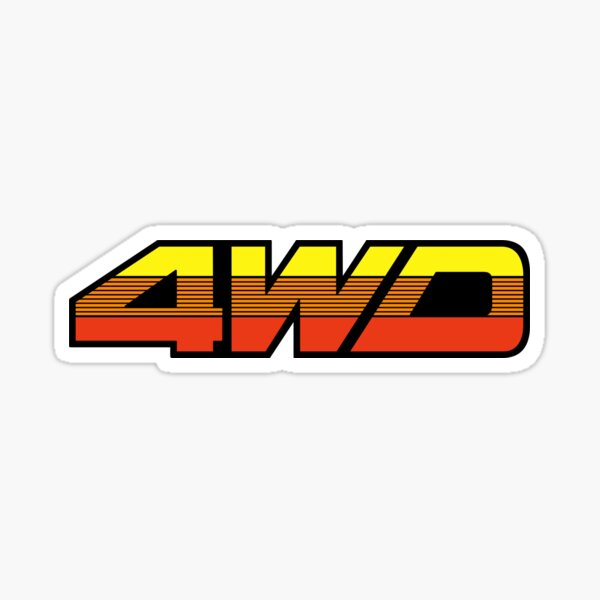 4wd Stickers for Sale