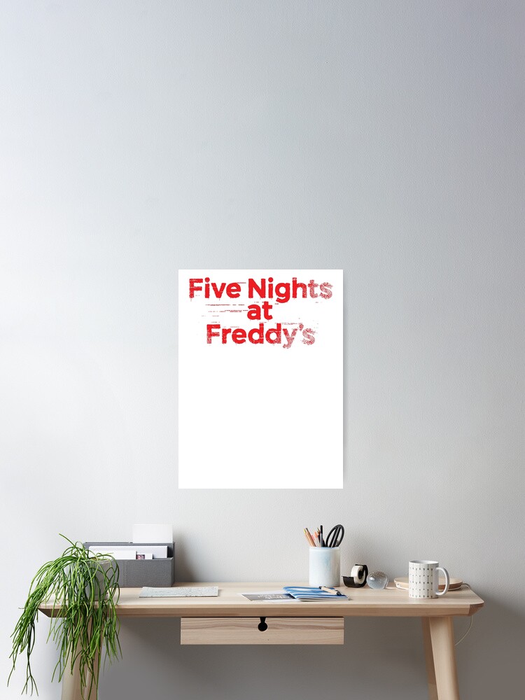 Five Nights At Freddys 2 Official Poster #1 by ProfessorAdagio on