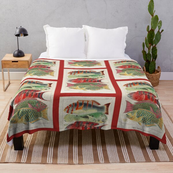 Item preview, Vintage Fish Great Barrier Reef designed and sold by ArtMeetsPizza.
