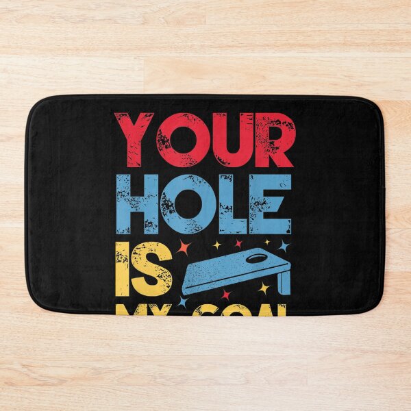 Item preview, Your Hole Is My Goal Cornhole Team Bean Bag Lover designed and sold by hoangminhSHOP.