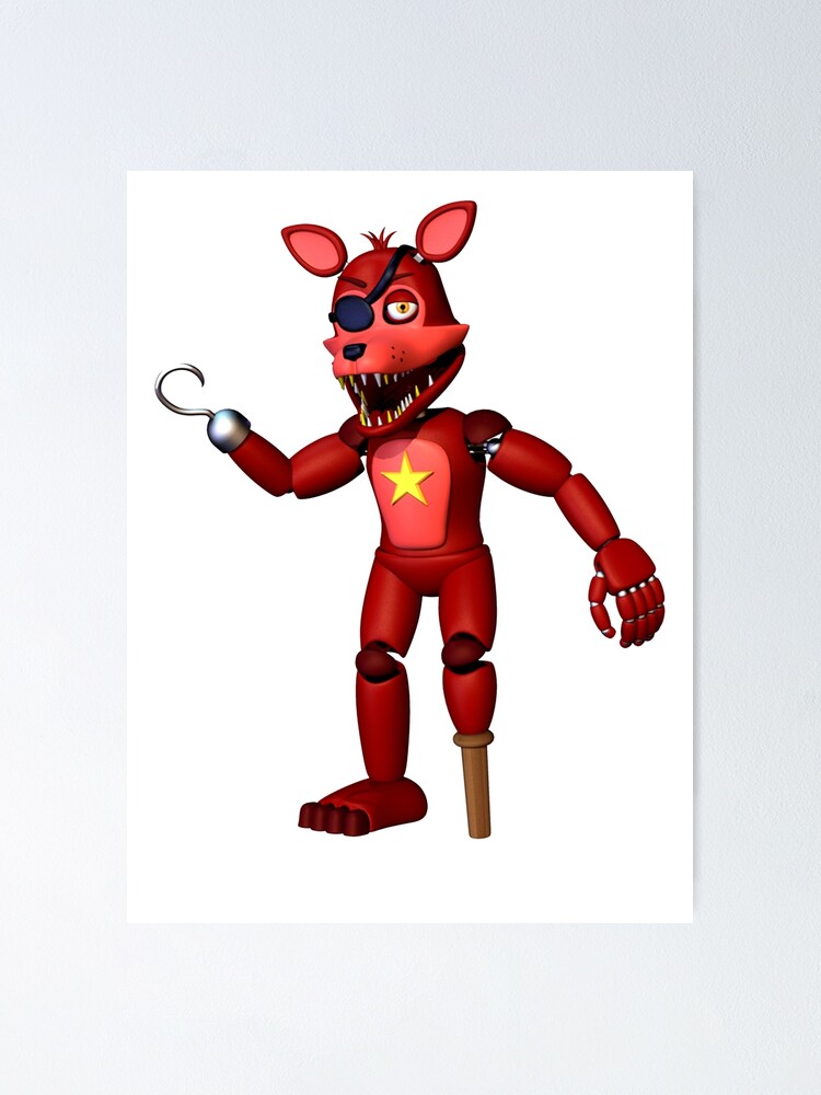 The Official Withered Foxy Model but with Help Wanted Style