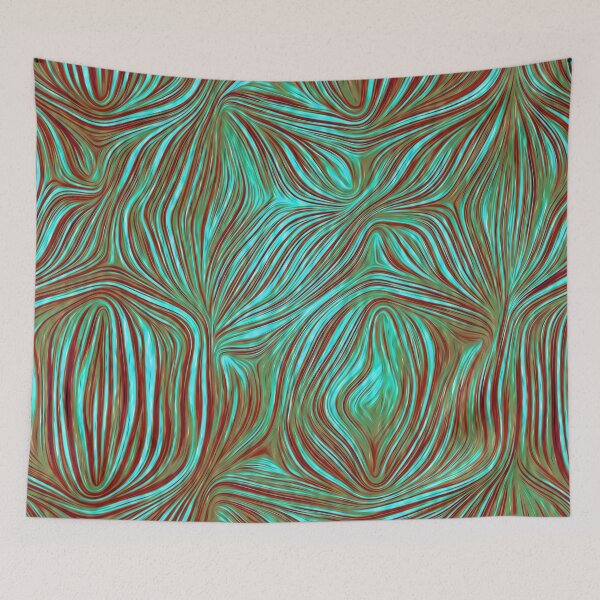 Item preview, Fluorescent Botanical WAll designed and sold by fatenanwar.