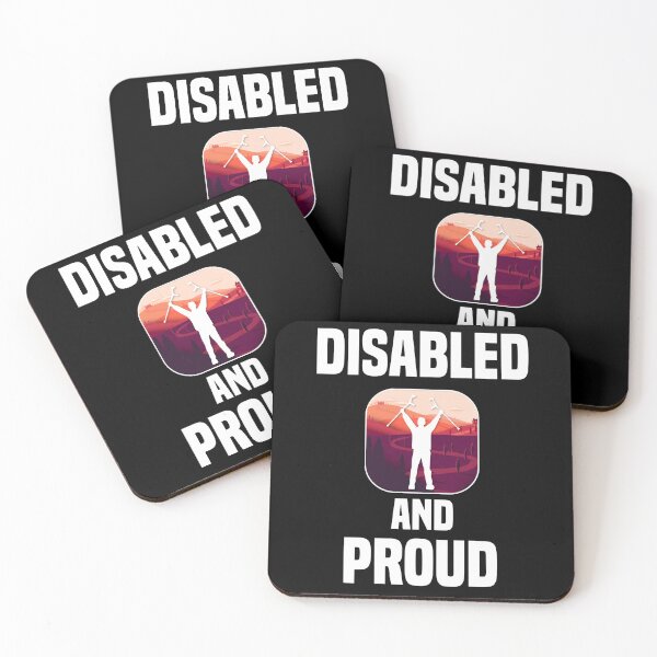 Item preview, Disabled and Proud designed and sold by MrJArts.
