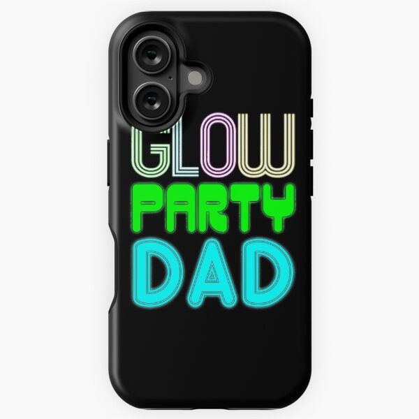 Vista previa del artículo con la obra «Glow Party Papá Divertido Día del padre Cumpleaños», diseñado y vendido por nwaja-art.