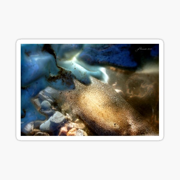 Sea-Through Sticker