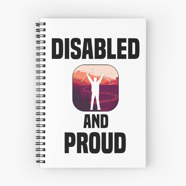 Item preview, Disabled and Proud designed and sold by MrJArts.