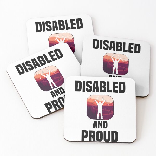 Item preview, Disabled and Proud designed and sold by MrJArts.