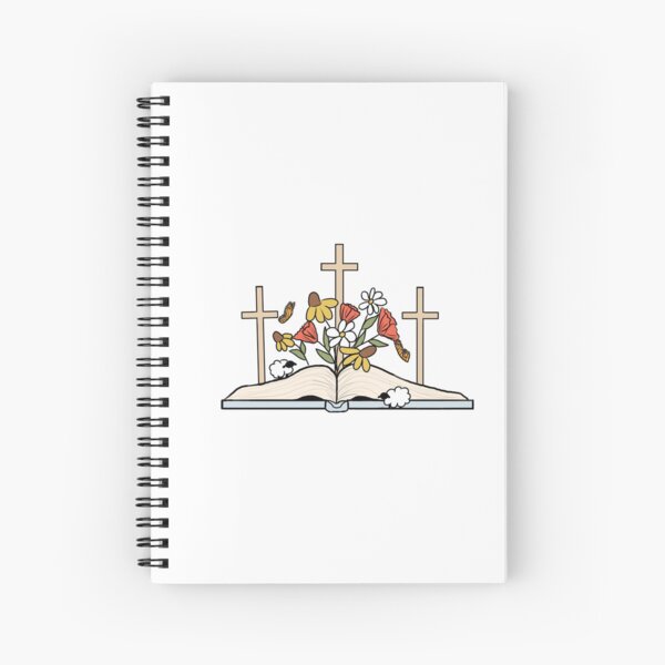 Blooming Bible Spiral Notebook